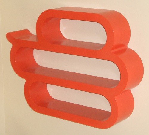 Bubble CD Shelf