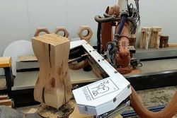 Robot Bandsaw Cutting of Curved Surfaces